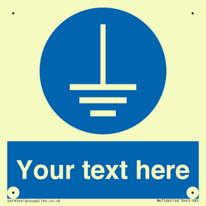 Custom Connect to Earth Sign